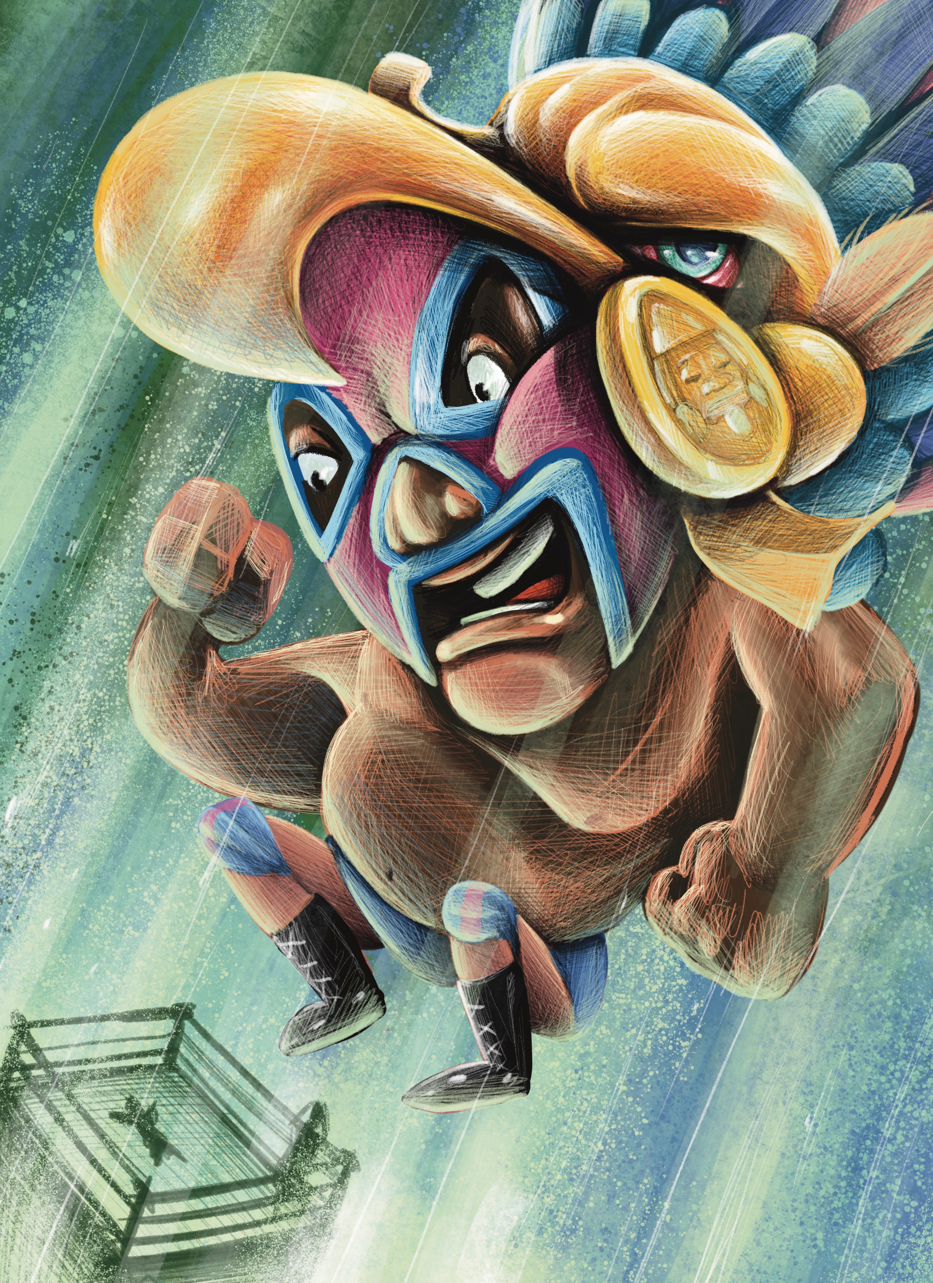 Lucha Libre (8x10)
